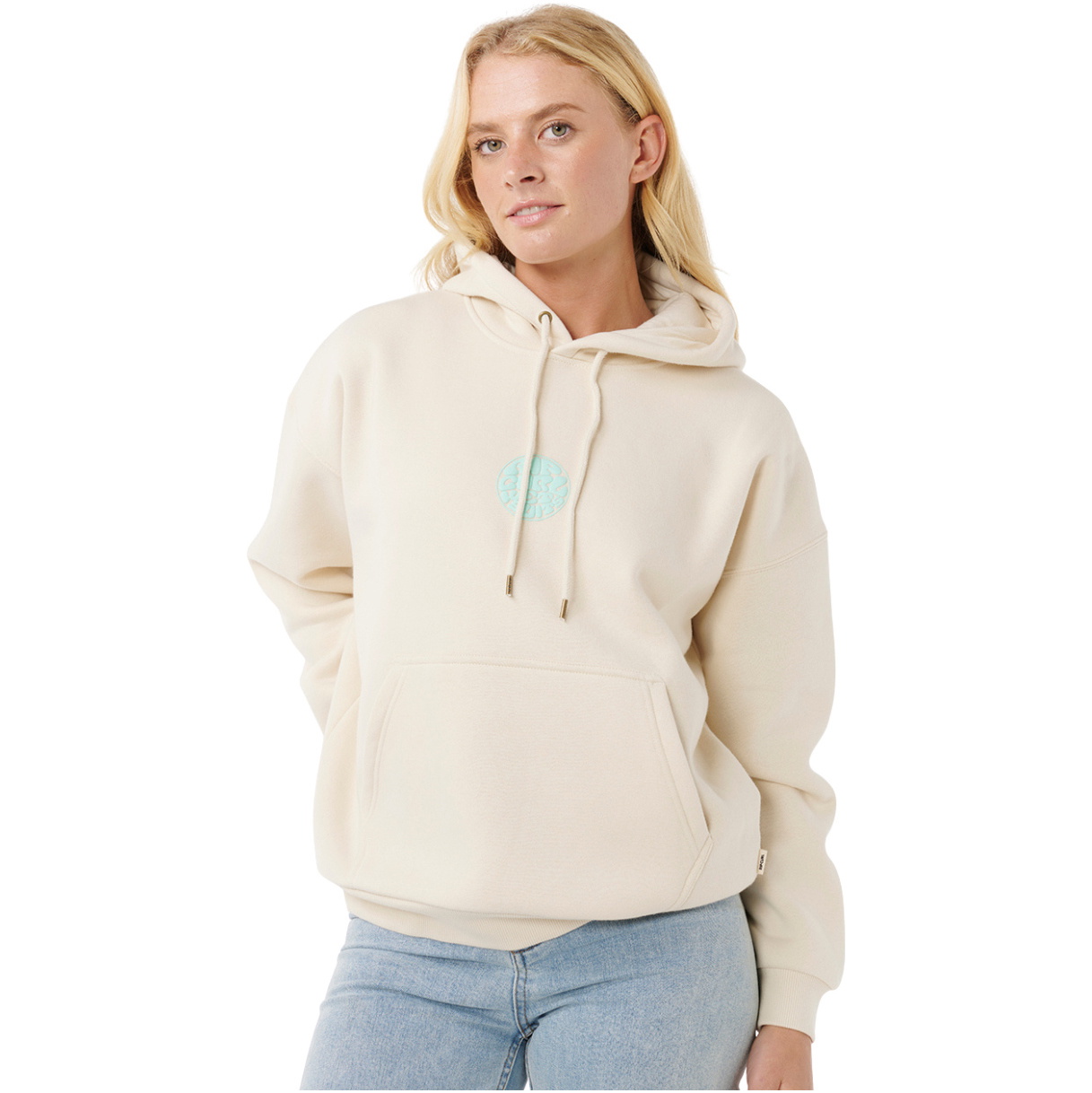 2025 Rip Curl Dame Icons Of Surf Heritage Hættetrøje 06NWFL - Shell